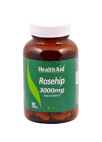 HealthAid Rosehip 3000mg Tablets - Pack of 60