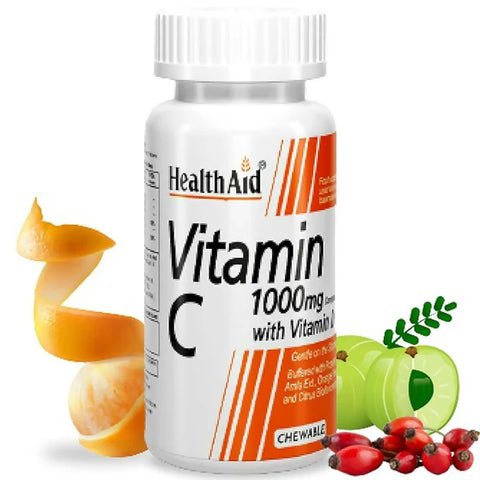 HealthAid Vitamin C 1000mg Chewable Tablets - Pack