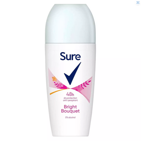 Sure Anti-Perspirant Roll On Bright Bouquet 50 ml
