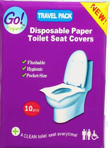 Go! Hygiene Disposable Paper Toilet Seat Covers